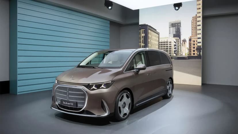 Mercedes представляет VLE — электрический luxury-минивэн