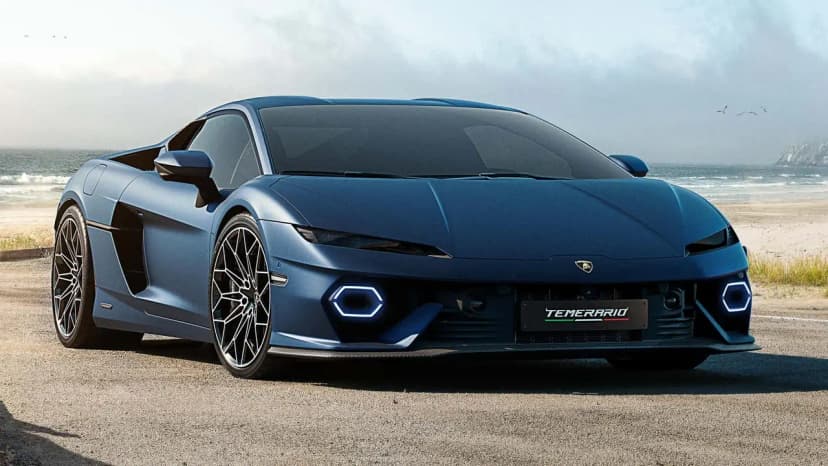 Lamborghini готовит Temerario Spyder