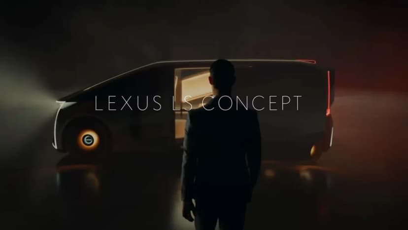 Lexus LS Concept: шесть колёс, шесть мест и ноль ограничений