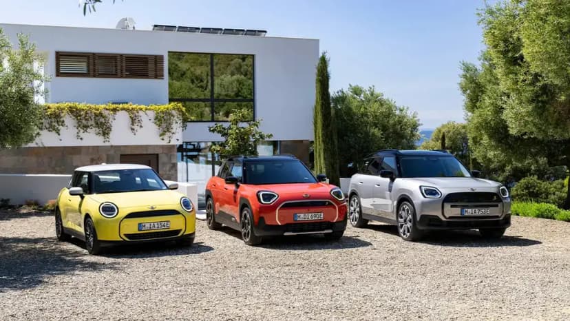 MINI Monochrome: электрический стиль без компромиссов