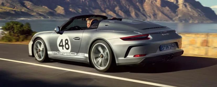 Яркое возвращение Porsche 911 Speedster