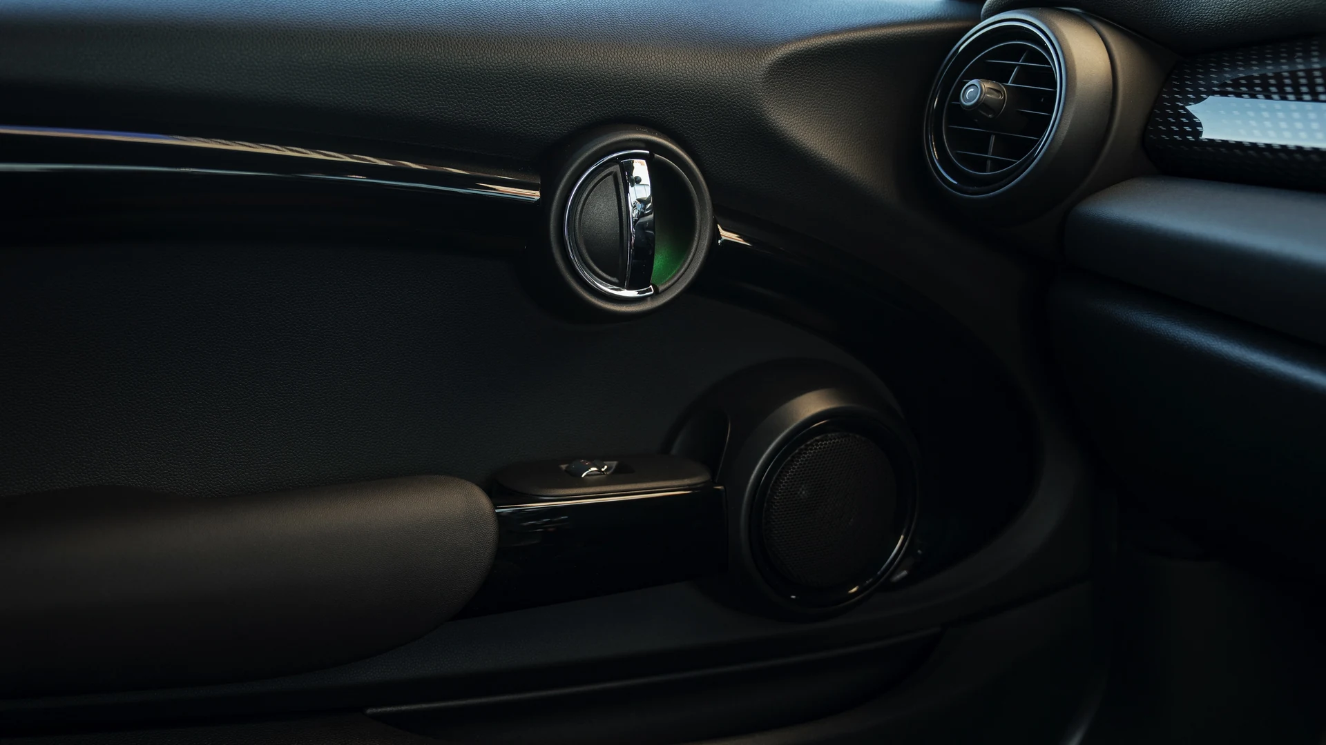 Mini John Cooper Works air vent detail. Car 78