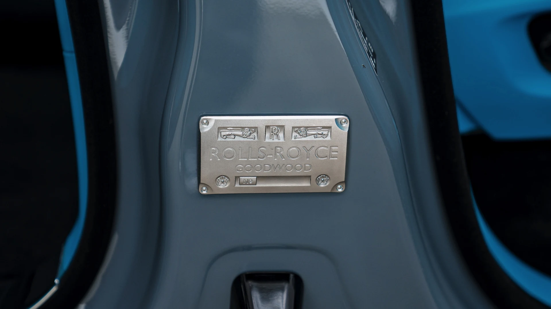 Rolls-Royce treadplate detail. Car 83