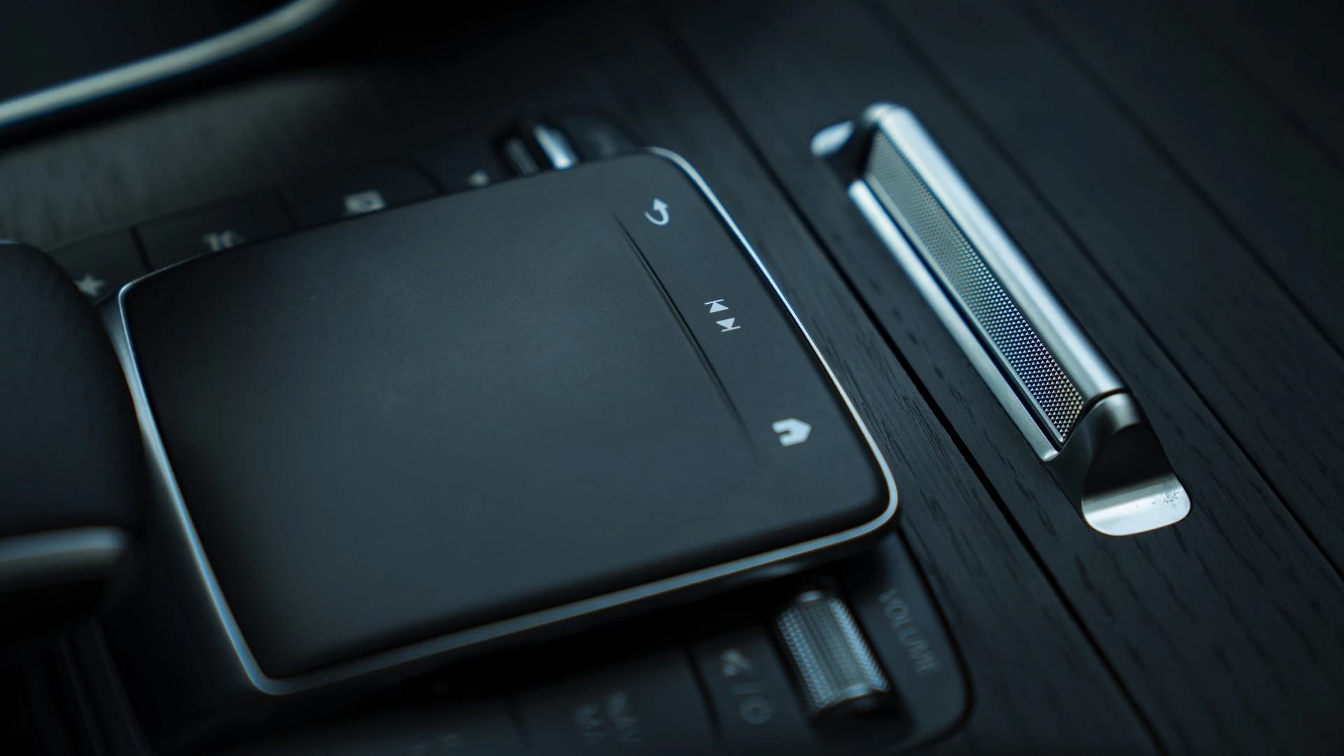 Interior trim detail. Car 75
