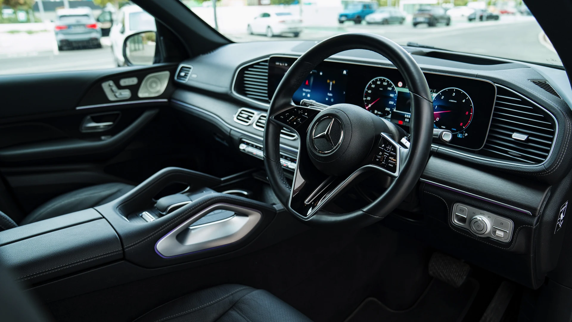 Interior trim detail. Car 75