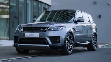 Grey SUV, front three-quarter exterior view. Car 71
