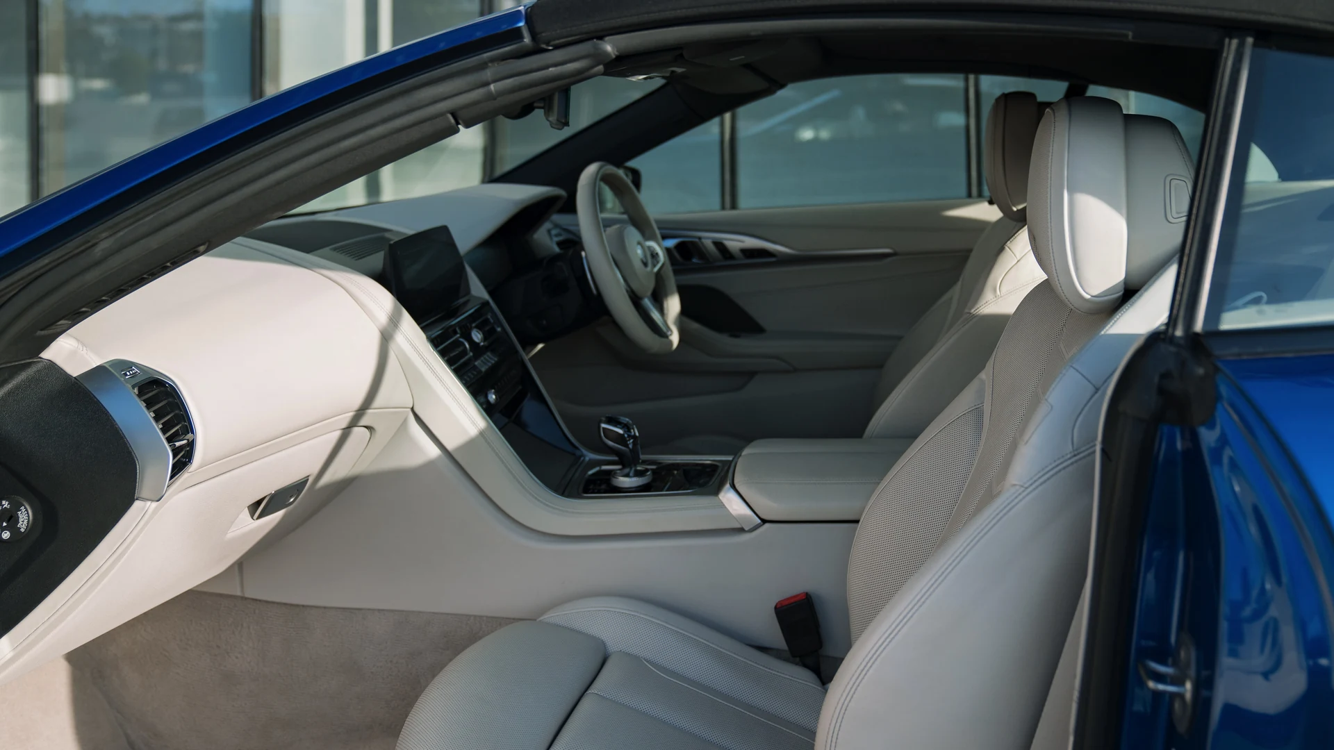 Interior trim detail. Car 73