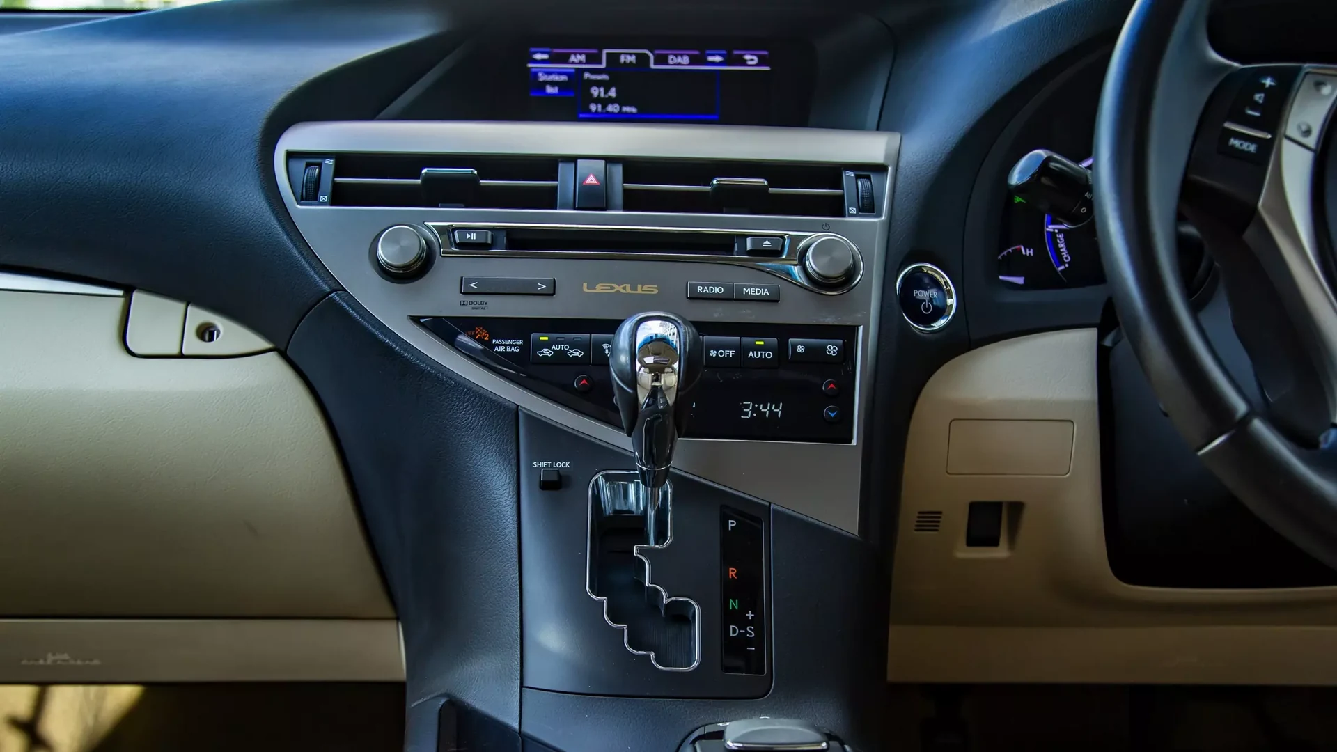 Interior trim detail. Car 47