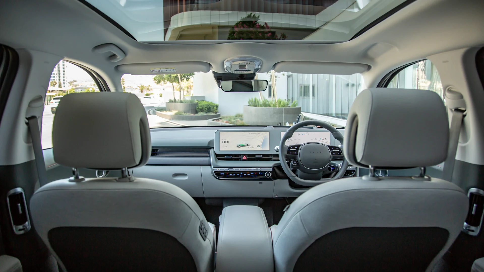 Interior trim detail. Car 30