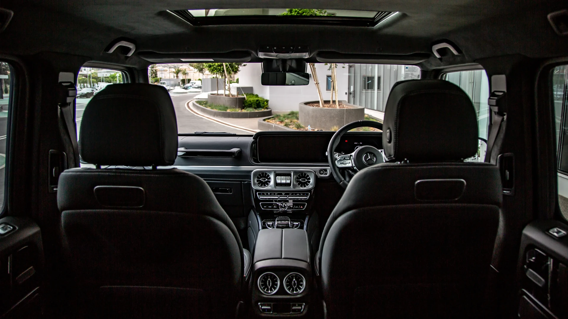 Interior trim detail. Car 8